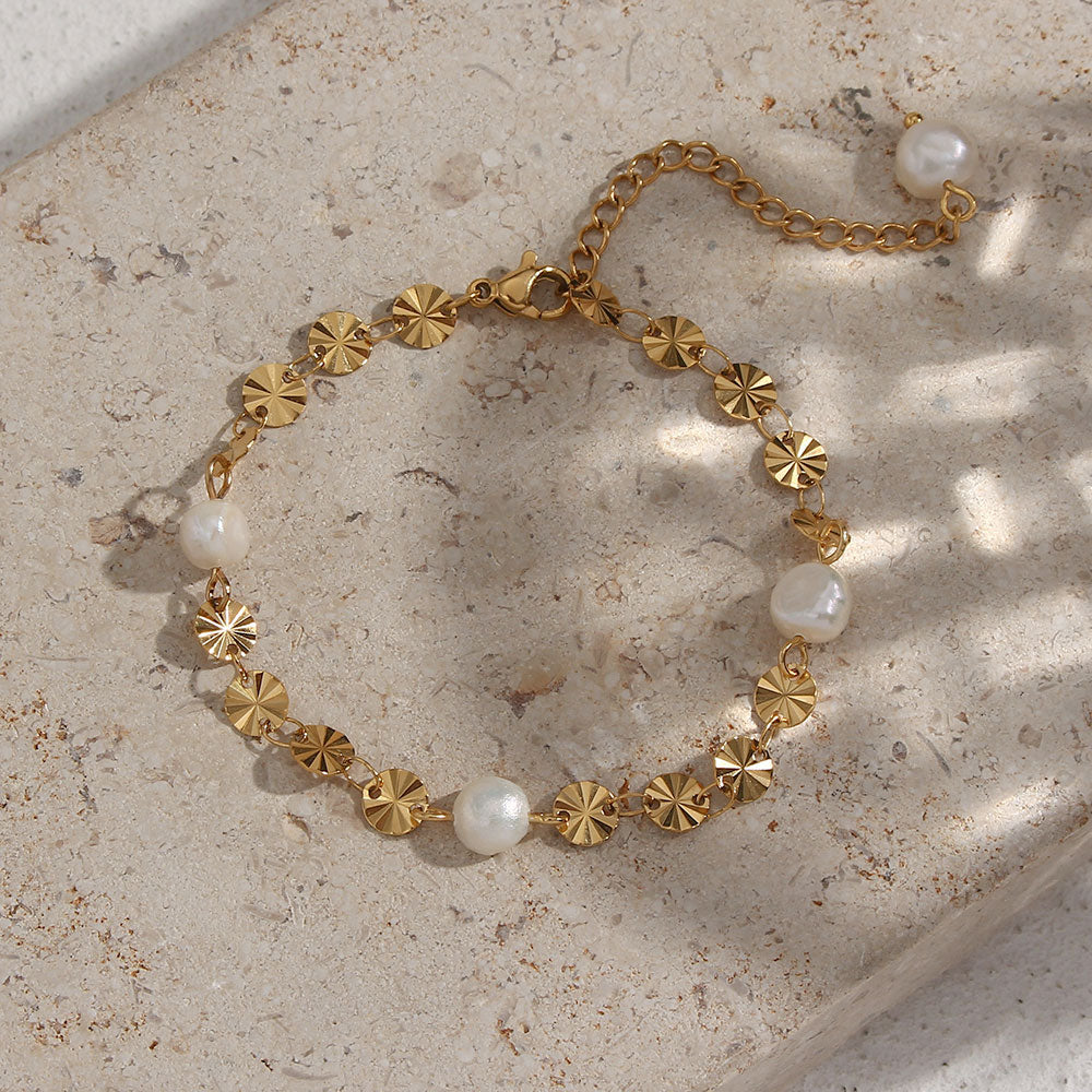 Sunray Pearl Bracelet