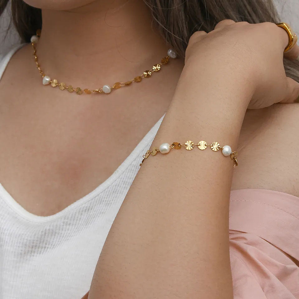 Sunray Pearl Necklace
