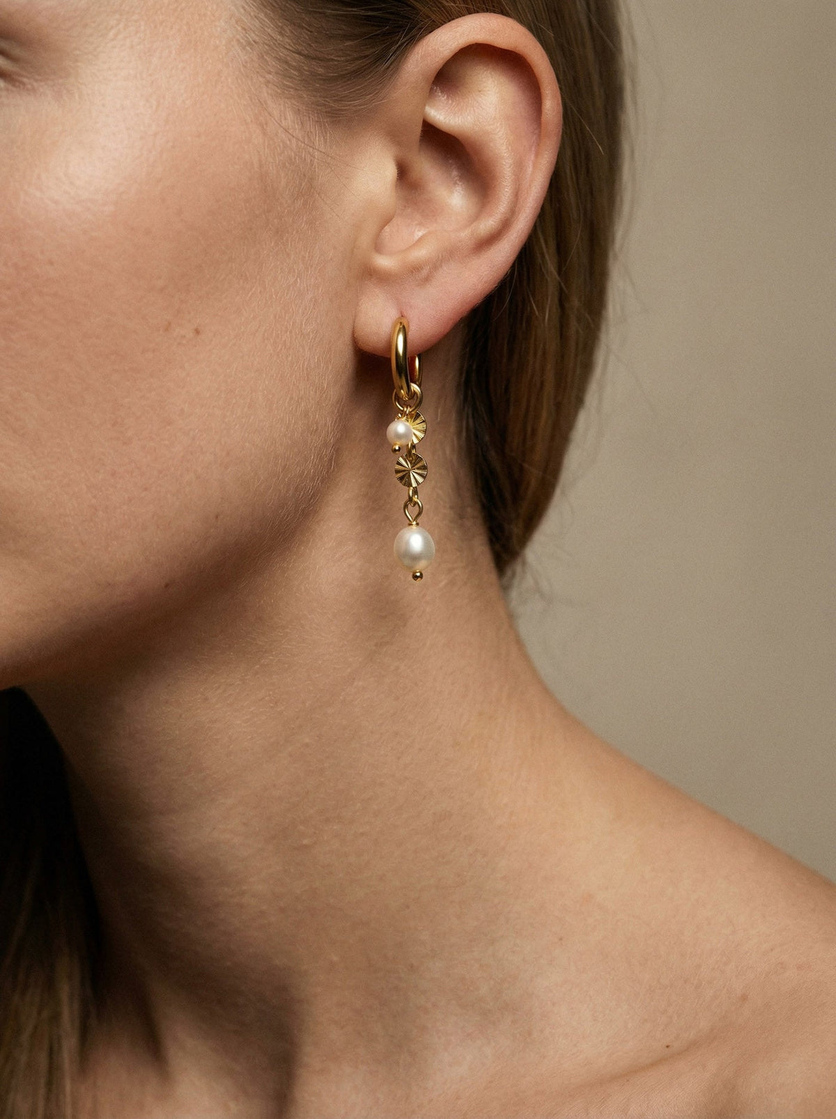 Sunray Pearl Earring