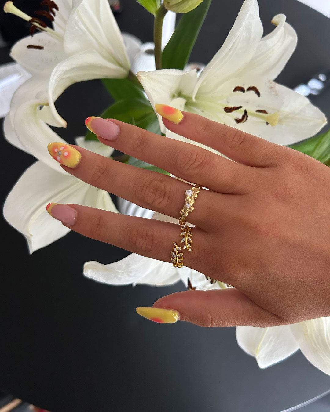 Fiora Leaf Ring
